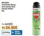 Promo Harga Baygon Insektisida Spray Zen Garden 600 ml - Indomaret