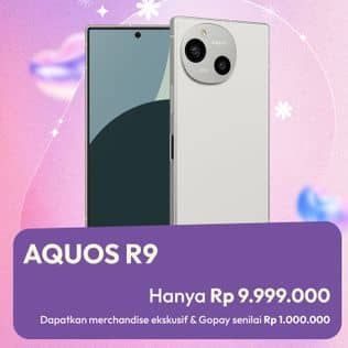 Promo Harga Sharp AQUOS R9 12/256 GB  - Erafone