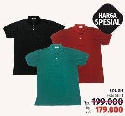 Promo Harga ROUGH Polo Shirt Pria  - LotteMart