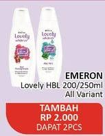Promo Harga EMERON Lovely Naturals Hand Body Lotion All Variants 200 ml - Alfamidi