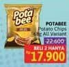 Promo Harga Potabee Snack Potato Chips All Variants 68 gr - Alfamidi