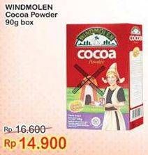 Promo Harga Windmolen Cocoa Powder 90 gr - Indomaret