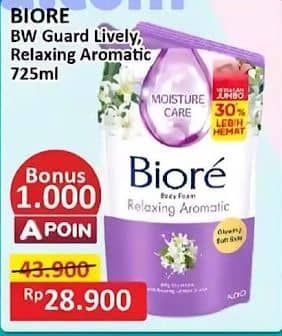 Promo Harga Biore Body Foam  - Alfamart