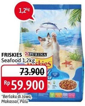 Promo Harga FRISKIES Cat Treats Seafood Sensation 1200 gr - Alfamidi