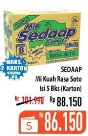Promo Harga SEDAAP Mie Kuah Soto 75 gr - Hypermart