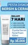 Promo Harga Wardah Crystal Secret Foaming Cleanser 100 ml - Alfamidi