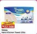 Promo Harga Tessa Kitchen Towel 150 sheet - Alfamart