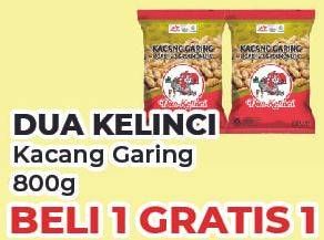 Promo Harga DUA KELINCI Kacang Garing Original 800 gr - Yogya