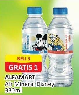 Promo Harga Alfamart Air Mineral Disney 330 ml - Alfamart