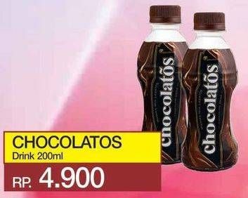 Promo Harga CHOCOLATOS Chocolate Ready To Drink 200 ml - Yogya