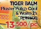 Promo Harga Tiger Balm Plaster Cool, Warm 2 pcs - Guardian