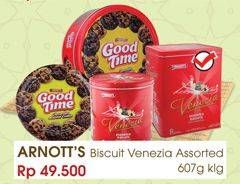 Promo Harga VENEZIA Assorted Biscuits 607 gr - Indomaret
