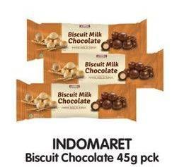 Promo Harga INDOMARET Biscuit Milk Chocolate 45 gr - Indomaret