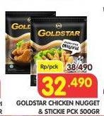 Promo Harga GOLDSTAR Nugget Stickie 500 gr - Superindo