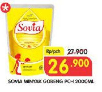 Promo Harga SOVIA Minyak Goreng 2 ltr - Superindo