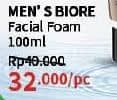 Promo Harga Biore Mens Facial Foam 100 ml - Guardian