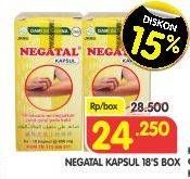 Promo Harga NEGATAL Kapsul 18 pcs - Superindo