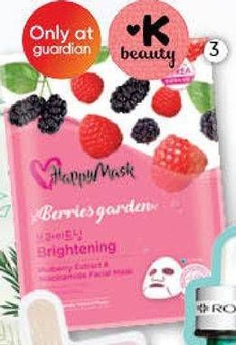 Promo Harga GUARDIAN Happy Mask Berries  - Guardian