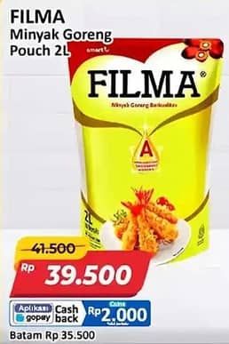 Promo Harga Filma Minyak Goreng 2000 ml - Alfamart