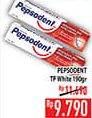 Promo Harga PEPSODENT Pasta Gigi Pencegah Gigi Berlubang White 190 gr - Hypermart