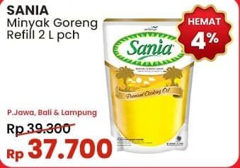 Promo Harga Sania Minyak Goreng 2000 ml - Indomaret