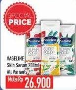 Promo Harga VASELINE Super Food Skin Serum All Variants 200 ml - Hypermart