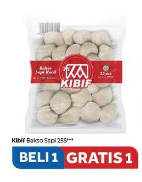Promo Harga KIBIF Bakso Sapi 25 pcs - Carrefour
