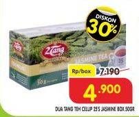 Promo Harga 2tang Teh Celup Jasmine Tea 25 pcs - Superindo