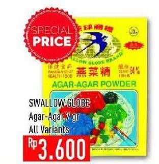 Promo Harga SWALLOW Agar Agar Powder All Variants 7 gr - Hypermart