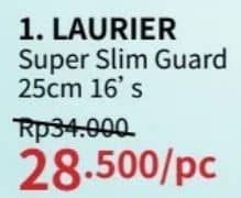 Promo Harga Laurier Super Slimguard Day 25cm 16 pcs - Guardian