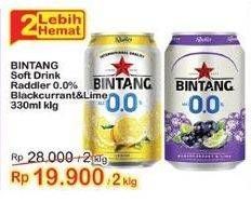 Promo Harga Bintang Radler Zero Blackcurrant Lime 330 ml - Indomaret