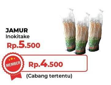 Promo Harga Jamur Inokitake (Jamur Enokitake)  - Yogya