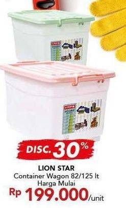 Promo Harga Container Wagon 82/125 lt  - Carrefour