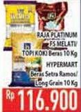 Promo Harga Raja Platinum/ FS Melati/ Topi Koki/ Hypermart Beras  - Hypermart