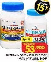 Promo Harga NUTRISALIN Garam Diet 200 g/ NUTRI Garam 300 g  - Superindo