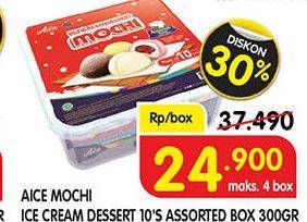 Promo Harga AICE Mochi Dessert per 10 pcs 30 gr - Superindo