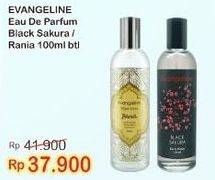 Promo Harga EVANGELINE Eau De Parfume Black Sakura 100 ml - Indomaret