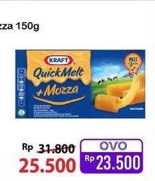 Promo Harga Kraft Quick Melt Mozza 165 gr - Alfamart