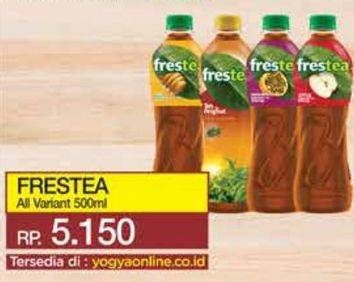 Promo Harga Frestea Minuman Teh All Variants 500 ml - Yogya