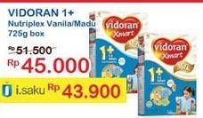 Promo Harga VIDORAN Xmart 1+ Vanilla, Madu 725 gr - Indomaret
