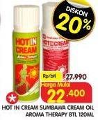 Promo Harga HOT IN Cream Nyeri Otot Aroma Therapy 120 ml - Superindo