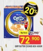 Promo Harga Gery Butter Cookies 450 gr - Superindo