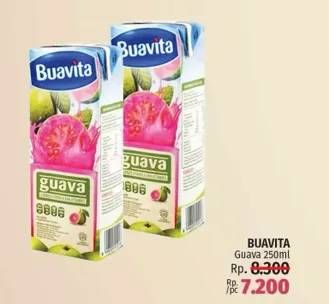 Promo Harga BUAVITA Fresh Juice Guava 250 ml - LotteMart