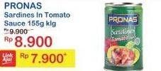 Promo Harga PRONAS Sarden Tomat 155 gr - Indomaret