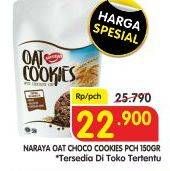 Promo Harga NARAYA Oat Cookies With Chocolate Chip 150 gr - Superindo