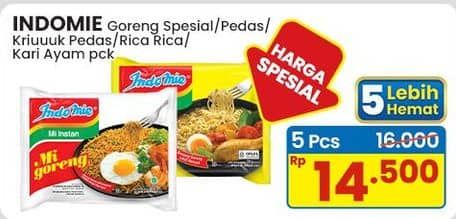 Promo Harga Indomie Mie Goreng/Kuah  - Indomaret