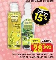 Promo Harga Mustika Ratu Minyak Zaitun Lemongrass 150 ml - Superindo