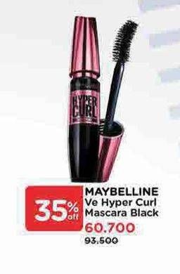 Promo Harga Maybelline Hypercurl Volum Express 9 ml - Watsons