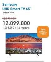 Promo Harga SAMSUNG UHD Smart TV 65"  - Electronic City