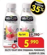 Promo Harga PROSANA Delicyo Pomegranate, Strawberry Banana, Blueberry 250 ml - Superindo